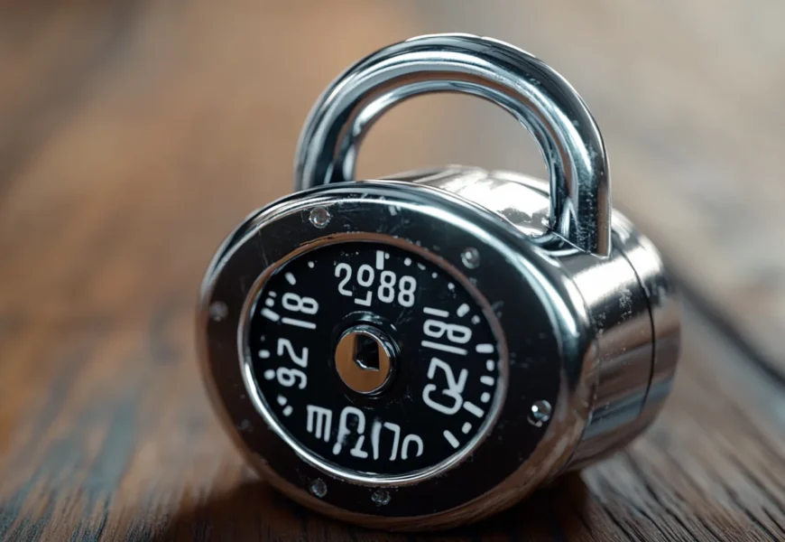 Changer le code d’un cadenas 4 chiffres pour garantir votre sécurité